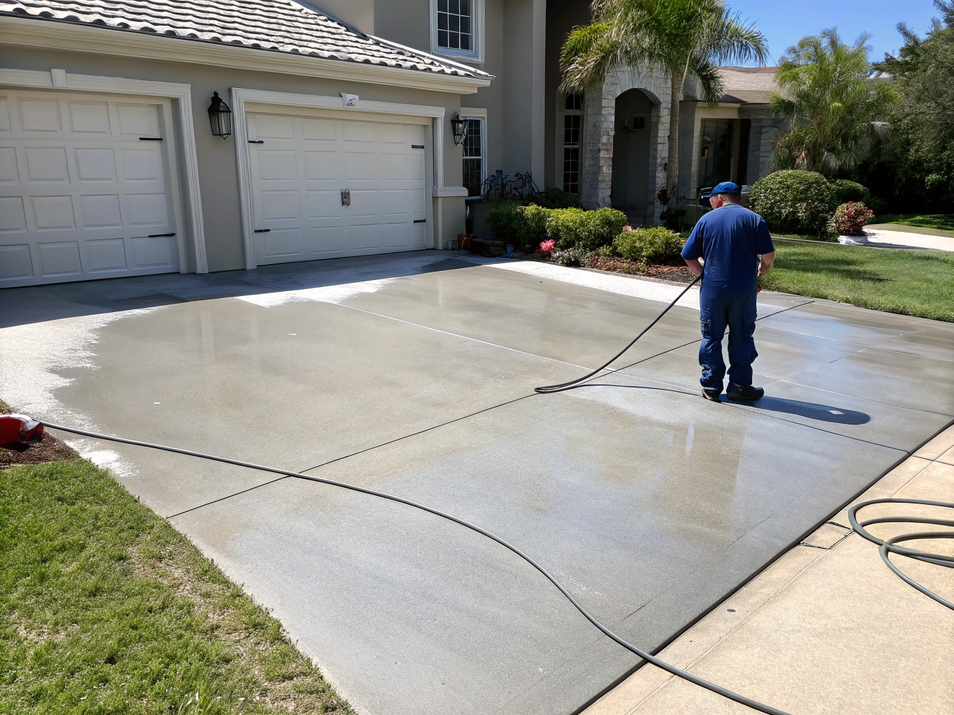 Exterior cleaning in Round Rock