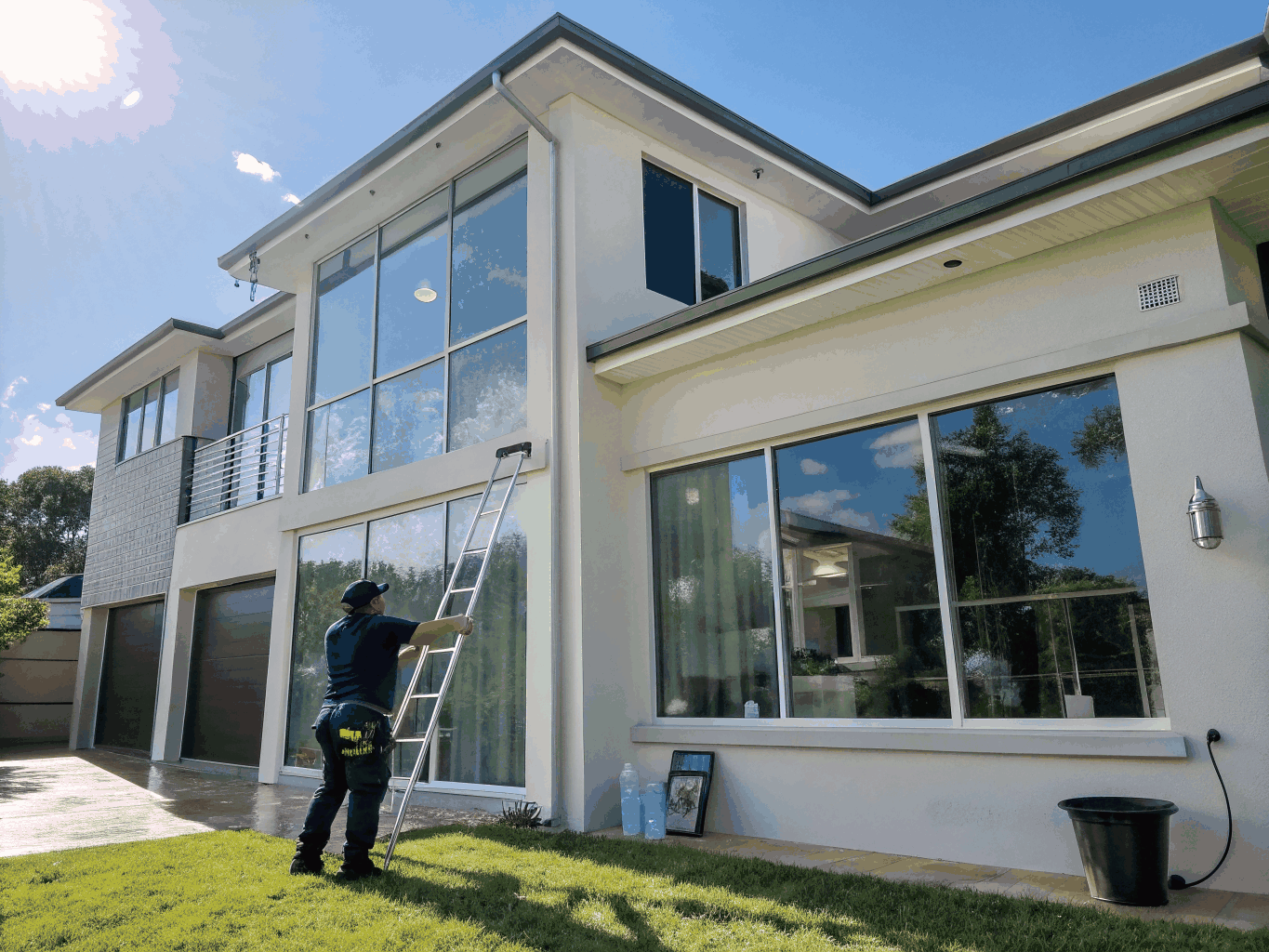 Exterior cleaning in South Austin
