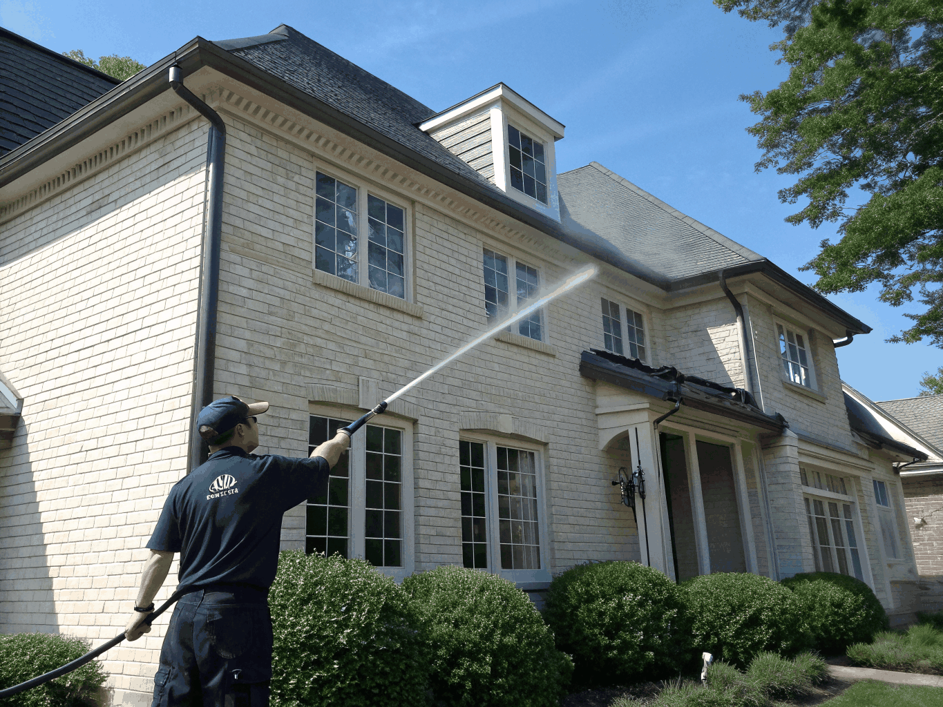Exterior cleaning in West Lake